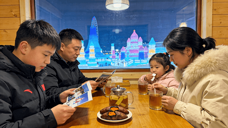 行社带领四口之家解锁暖冬奇遇哈尔滨!开元棋牌冰城遛娃天花板!江苏友好旅(图2) 行社带领四口之家解锁暖冬奇遇哈尔滨!开元棋牌冰城遛娃天花板!江苏友好旅(图2)